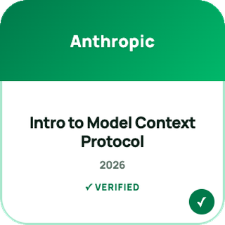 Introduction to Model Context Protocol badge