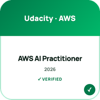 AWS AI Practitioner Challenge badge