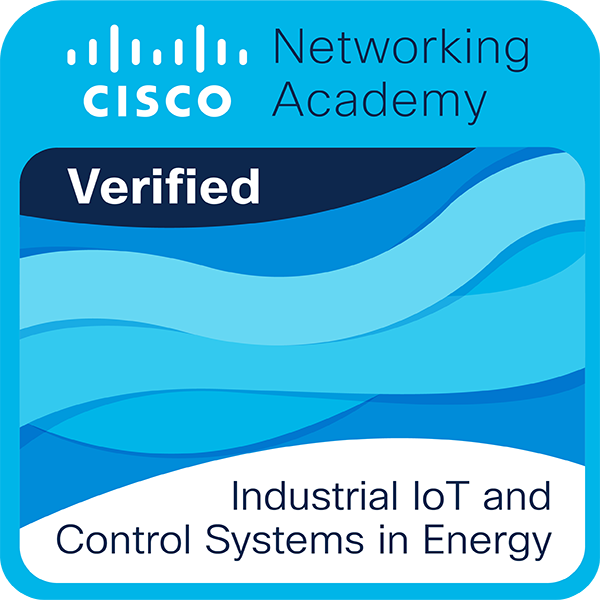 Industrial IoT & Control Systems in Energy badge