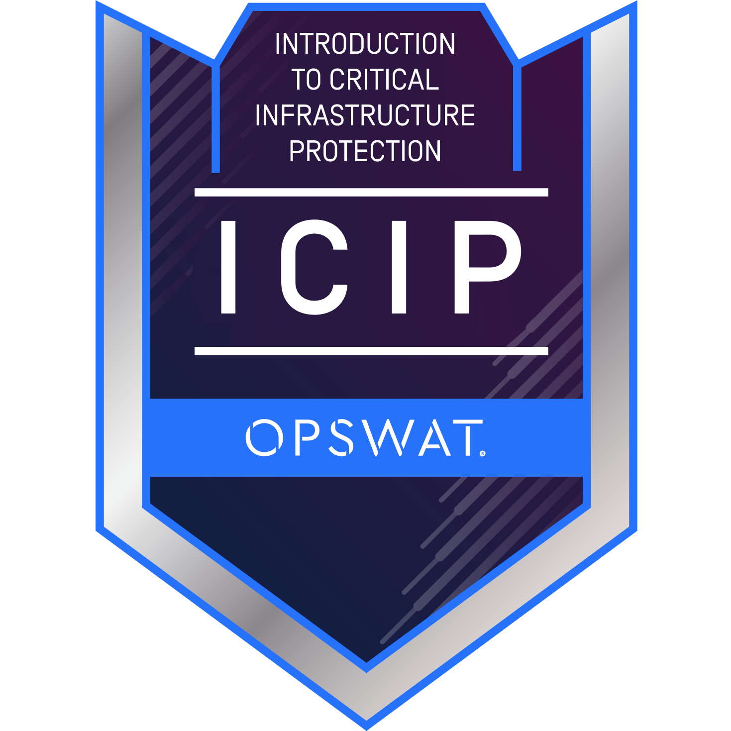 Introduction to Critical Infrastructure Protection (ICIP) badge