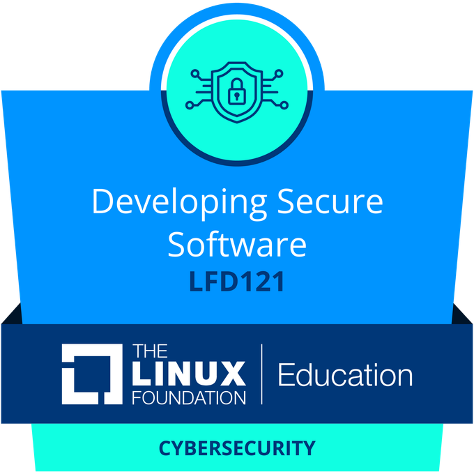 LFD121 - Developing Secure Software badge